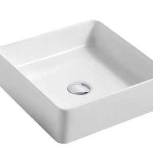 LAVAMANOS DE SOBRE PONER CUADRADO 360X360X130MM