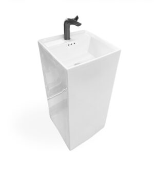 LAVAMANOS PEDESTAL CUADRADO