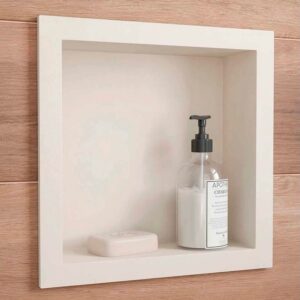 NICHO PARA DUCHA BLANCO H355MM X W407MM X D87MM