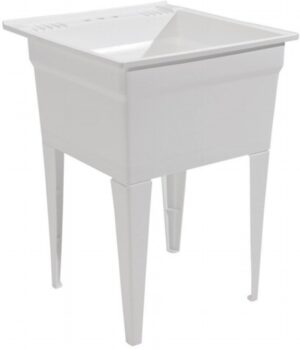 HEAVY DUTY UTILITY SINK 20 GALLONS 23-3/4x24-3/4x32-1/2