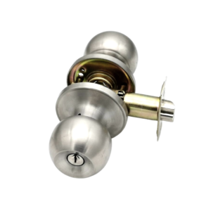 CERRADURA CON LLAVE SATIN NICKEL