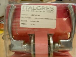 CERRADURA CON PRIVACIDAD CHROME