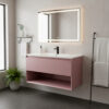 MUEBLE DE BANO MATT PINK 100CM