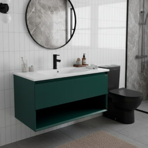 MUEBLE DE BANO DARK GREEN 100CM
