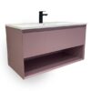MUEBLE DE BANO MATT PINK 100CM
