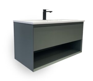 MUEBLE DE BANO LIGHT GREEN 100CM