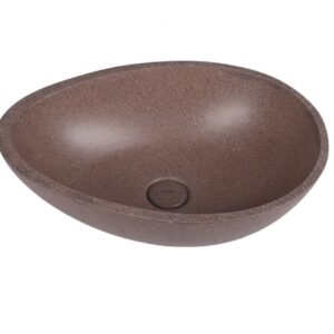 CONCRETE BASIN LEAF COLOR SR BROWN