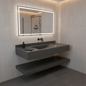 MUEBLE ROCK STONE PIETRA GRAY MAT 120CM