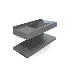 MUEBLE ROCK STONE CEMENTO GREY MAT 120CM