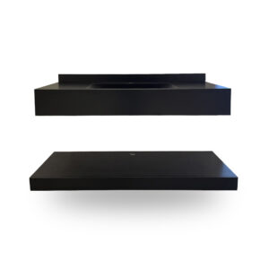 MUEBLE ROCK STONE BLACK MAT 120CM