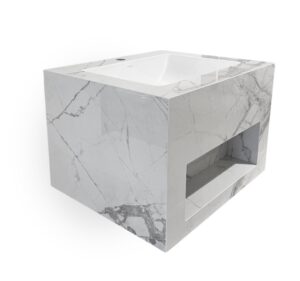 MUEBLE ROCK STONE OCEAN GREY POLISHED 60CM