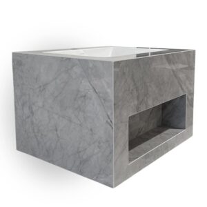 MUEBLE ROCK STONE APOLO GREY POLISHED 60CM