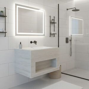 MUEBLE ROCK STONE TRAVERTINO MATE 60CM