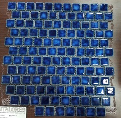 MOTTLED BLUE 1X1 HM-105