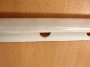 PERFIL PVC MARMOL CREMA