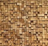 WALL PANELS LIVELLO CASTANHO 27X27CM