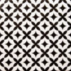 LUCCA ESTRELLA B&W 22,5X22,5CM