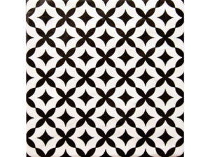 LUCCA ESTRELLA B&W 22,5X22,5CM