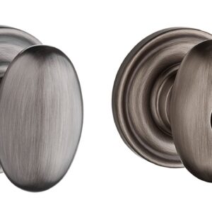 KNOBS PASSAGE ELLIPSE MATTE ANTIQUE NICKEL