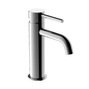 MONOMANDO LAVABO CAÑO CENTRAL ALTO LINK CON VALVULA COBRE BRUSHED