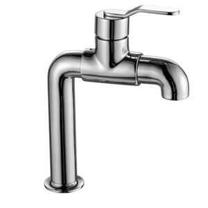 MONOMANDO LAVABO HORIZONTAL CENTURY CON VALVULA GUN METAL PVD