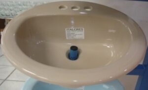 LAVAMANOS PEDESTAL ALTO IV DAYBREAK 8"