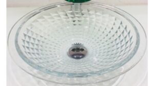 LAVAMANO DE VIDRIO 420*420*H145