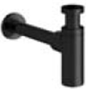 ROUND DRAIN TRAP BLACK