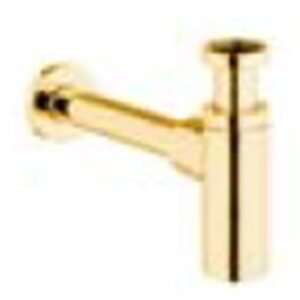 ROUND DRAIN TRAP GOLD