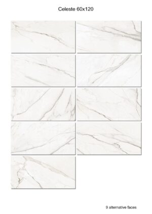 CELESTE HONED 60X120CM