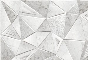 3989-HL1 MARBLE GREY DECOR BRILLO 30X45CM