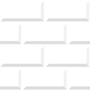 P-46-WHITE BRICK BRILLO 30X60CM