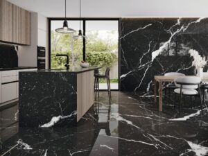 CRETA BLACK PULIDO GRANILLA RECT 60X120CM