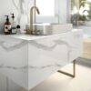 MB06 CALACATTA ORO SATINADO 160X320CM 6MM
