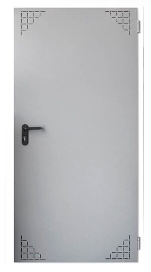 PUERTA METALICA LISA MULTI REVERSIBLE PRE COATED 990X2150 S/VENTILACION