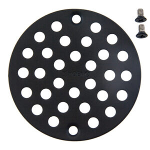 MOEN WOUGHT IRON 4" SHOWER DRAIN COVER (8.7"L X 5.2"W X .4"H)