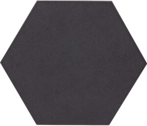 ESAGONO NERO 25X29CM