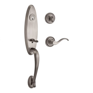 HANDLESET CHESAPEAKE MATTE ANTIQUE DOUBLE LEFT