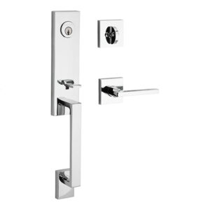 HANDLESET SEATLE POLISHED CHROME DOUBLE