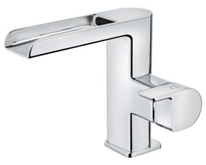 GRIFERIA DE LAVAMANOS FORMENTERA CASCADE ALTA TRADITIONAL CHROME