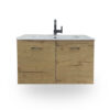 MUEBLE 90X45X52 W/2 DOORS +TECNOPLAN 960 NATIVO NATURALE