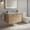 MUEBLE 90X45X52 W/2 DOORS +TECNOPLAN 960 NATIVO NATURALE