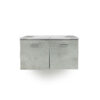 MUEBLE 90X45X52 W/2 DOORS +TECNOPLAN 959 BETON