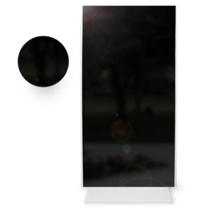 PANEL DE ALUMINIO GLOSSY BLACK PRIMER 122X244CM