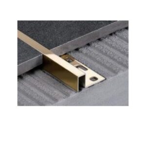PERFIL 10MM H PARA AZULEJOS SUS304 BLACK BRUSHED
