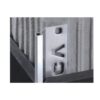 MOLDURA DELGADA DE TRANSICION SUS304 BLACK BRUSHED