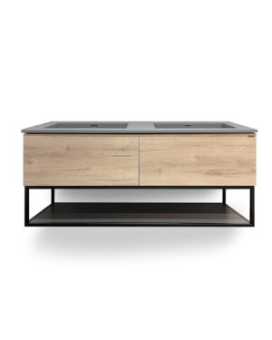 MUEBLE DE BANO ROVERE 1490x450x350+270mm