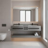 MUEBLE ROCK STONE PIETRA GREY MAT 120CM
