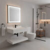 MUEBLE ROCK STONE CALCATTA IMPERIALE MAT 80CM