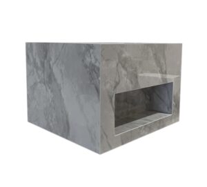 MUEBLE ROCK STONE PACIFIC GREY POLISHED 60CM